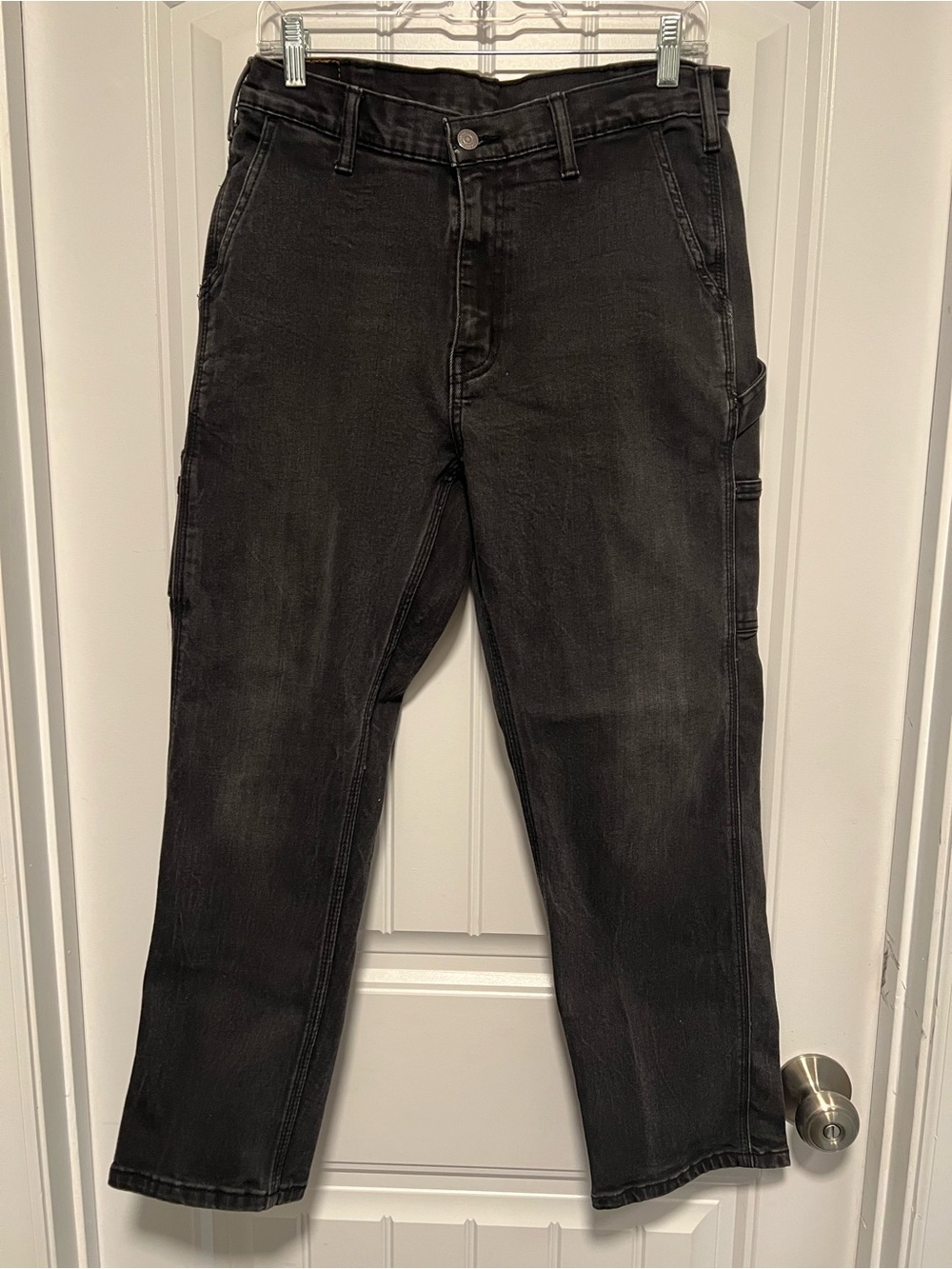 Levi’s Men’s Black Carpenter Jeans - Casual Workwear